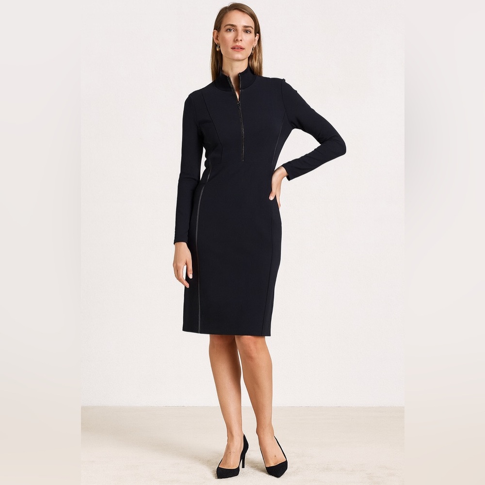 Marc Cain Black Sporty Dress